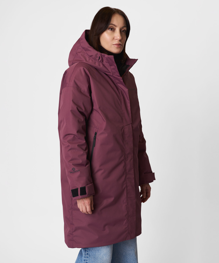 Пальто пуховое Urban Fox VI Женское (L, 1800/коричневая роза, , , , , )
