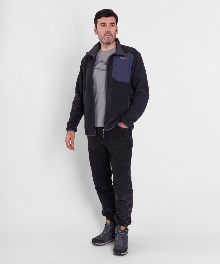 Джемпер Navi Мужской (M, 2000/асфальт, , , , , )