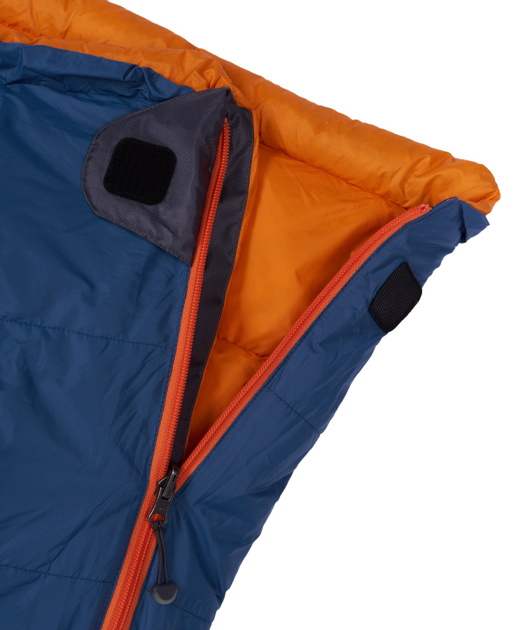 Спальный мешок пуховый Yeti SR -17C left (Regular, 9723/деним/оранжевый, , , , , ) Спальный мешок пуховый Yeti SR -17C left (Regular, 9723/деним/оранжевый, , , , , )