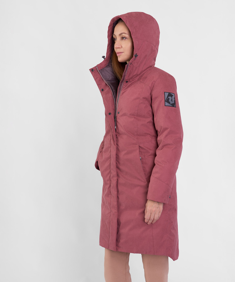 Пальто пуховое Urban Fox V Женское (XL, 1800/коричневая роза, , , , , )