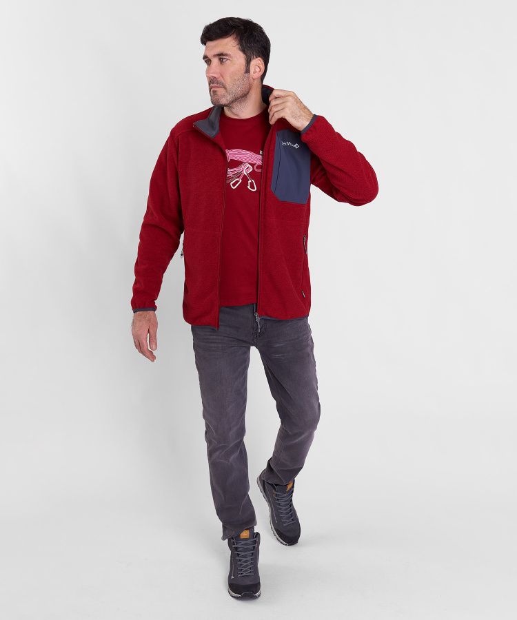 Джемпер Navi Мужской (S, 1100/бордовый, , , , , )