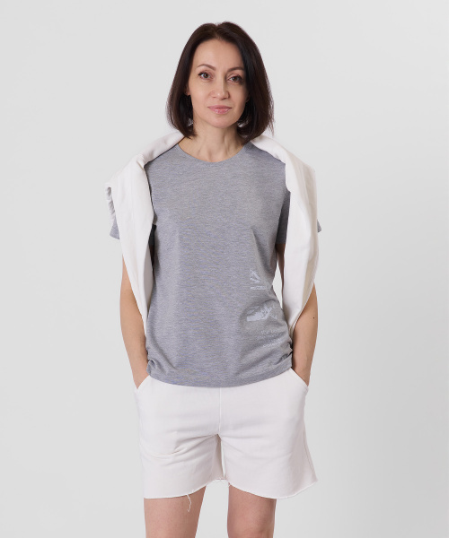 Футболка Memory Женская (XS, 4000/серый, , , , , )