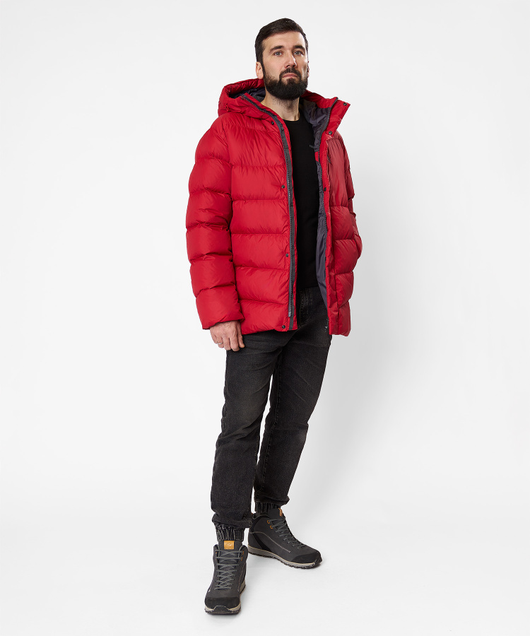 Куртка пуховая Myst Мужская (S, 1200/т.красный, , , , , )