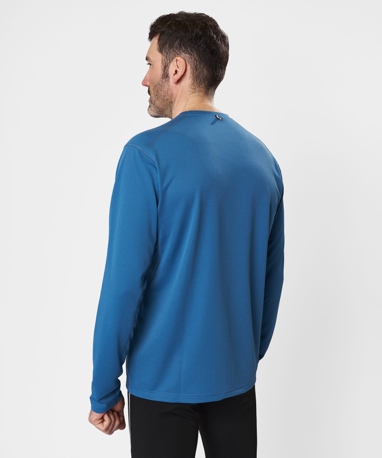 Футболка с длинным рукавом Workout Мужская (S, 9700/деним, , , , , )