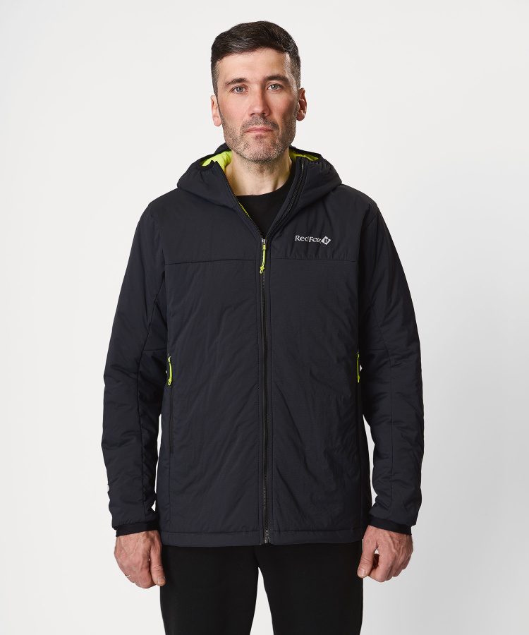 Куртка утепленная Ampere II Мужская (S, 10NY/чёрный/неоновый жёлтый, , , )