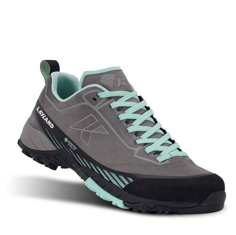 Ботинки TUONO W'S GTX LEATHER (40.5, Grey/Green, , , , , )