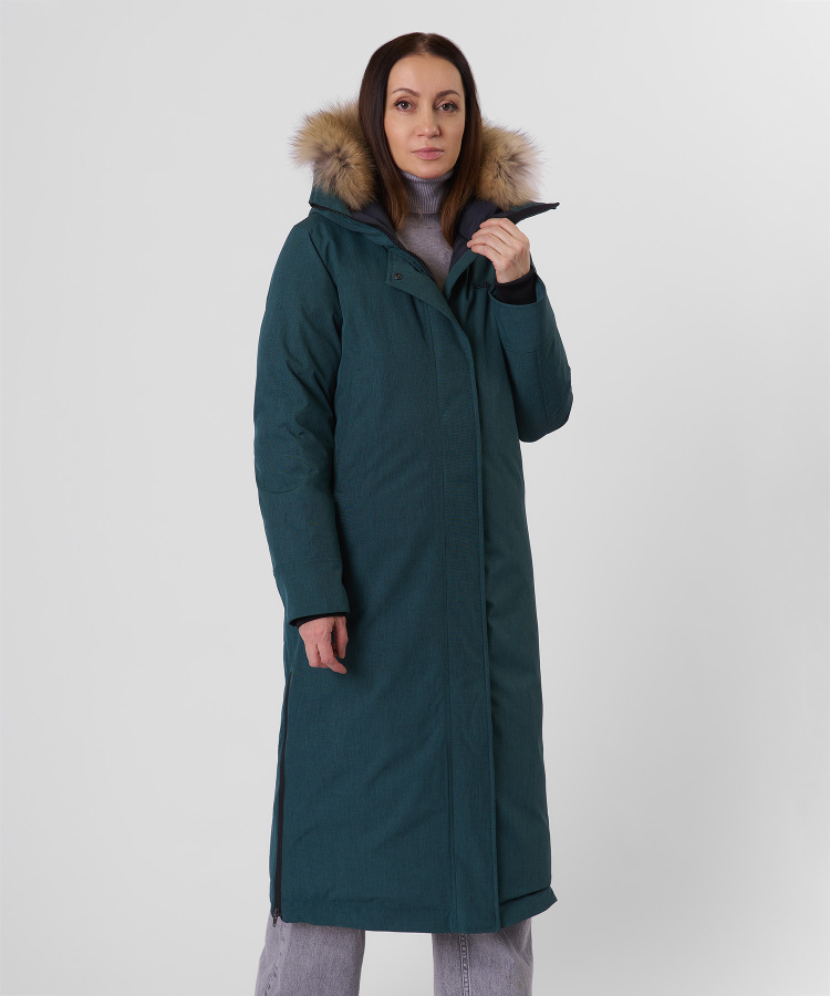 Пальто пуховое Aurora III DF Женское (XS, 7100/petrol, , , , , ) Пальто пуховое Aurora III DF Женское (XS, 7100/petrol, , , , , )