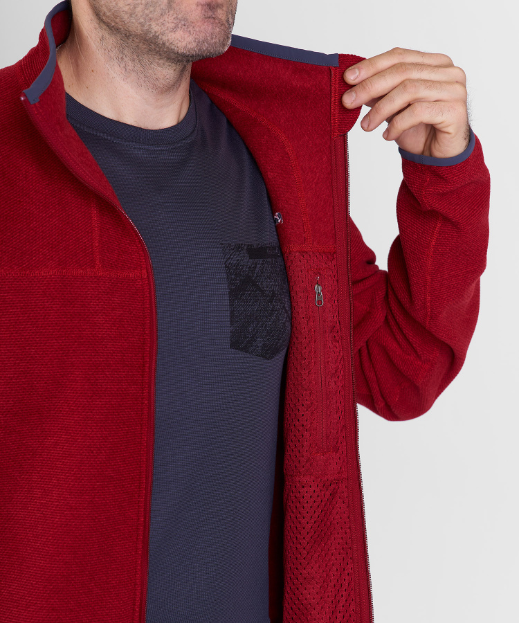 Джемпер Dolomite III Мужской (S, 1100/бордовый, , , , , )