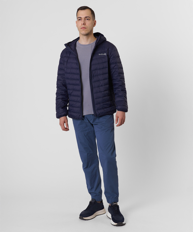 Куртка пуховая Town Мужская (M, 9100/т.синий, , , , , )