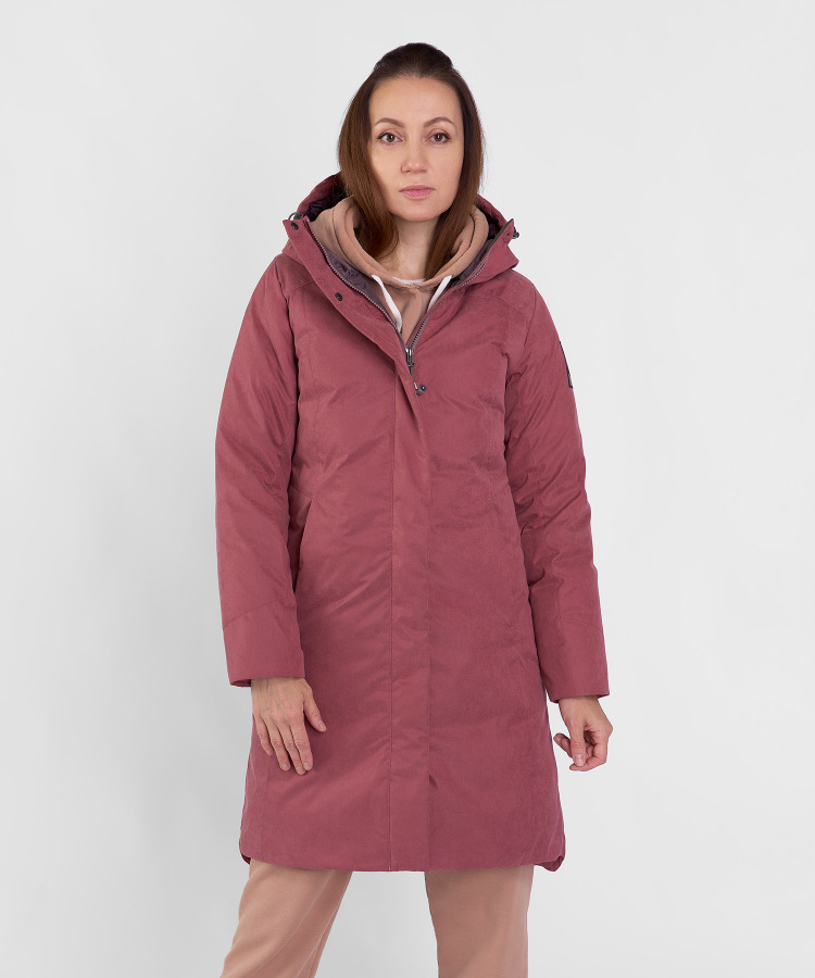 Пальто пуховое Urban Fox V Женское (XL, 1800/коричневая роза, , , , , )