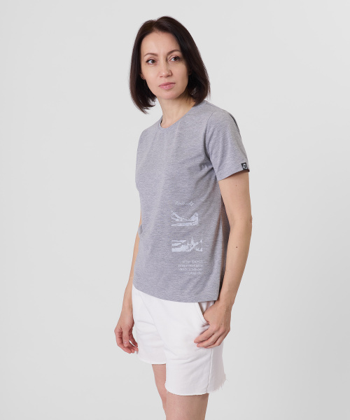 Футболка Memory Женская (XS, 4000/серый, , , , , )