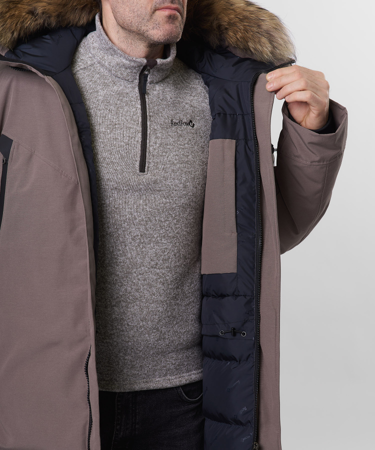 Полупальто пуховое Dikson IV Мужское (XXL, 4700/гранит, , , )