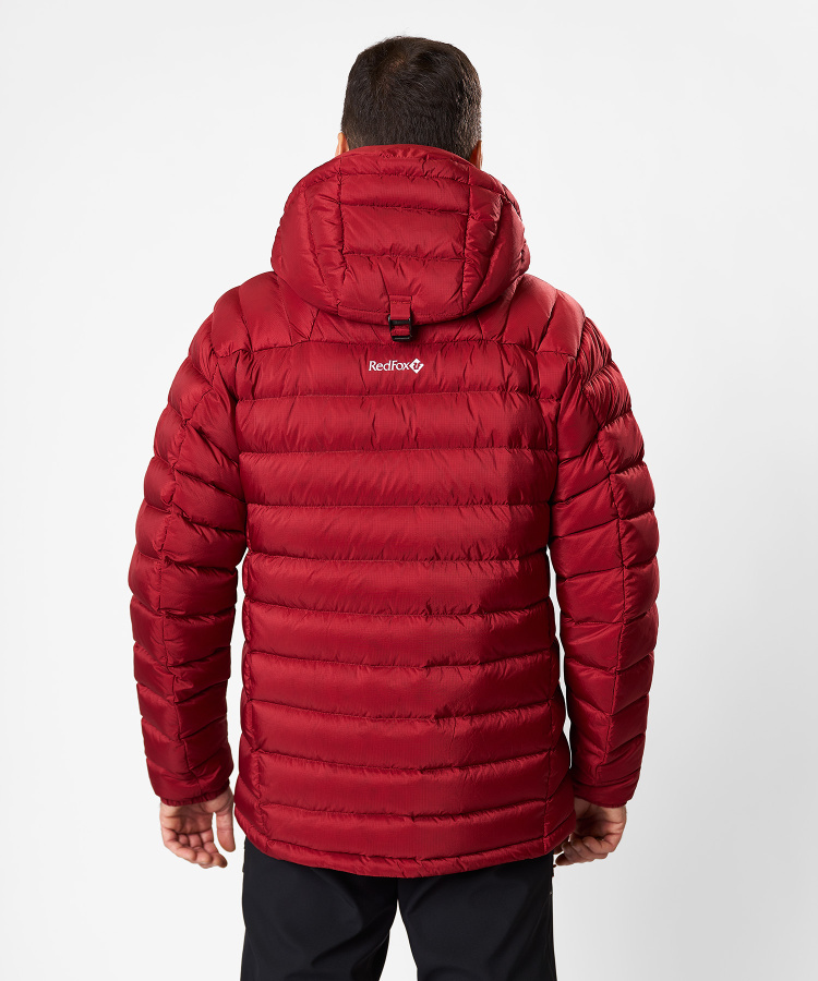 Куртка пуховая Flight Lite IV Мужская (S, 1200/т.красный, , , , , )