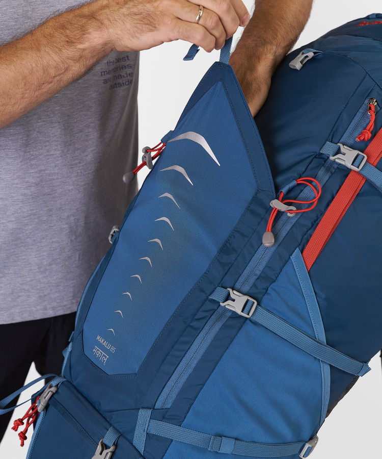 Рюкзак Makalu 85 V5 (, 8123/океан/оранжевый, , , , , )