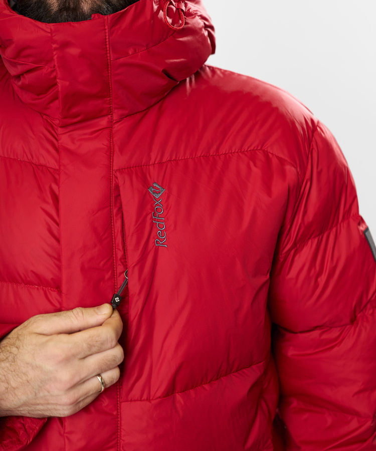 Куртка пуховая Myst Мужская (S, 1200/т.красный, , , , , )