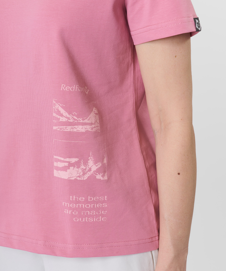 Футболка Memory Женская (M, 1900/coral fusion, , , , , )