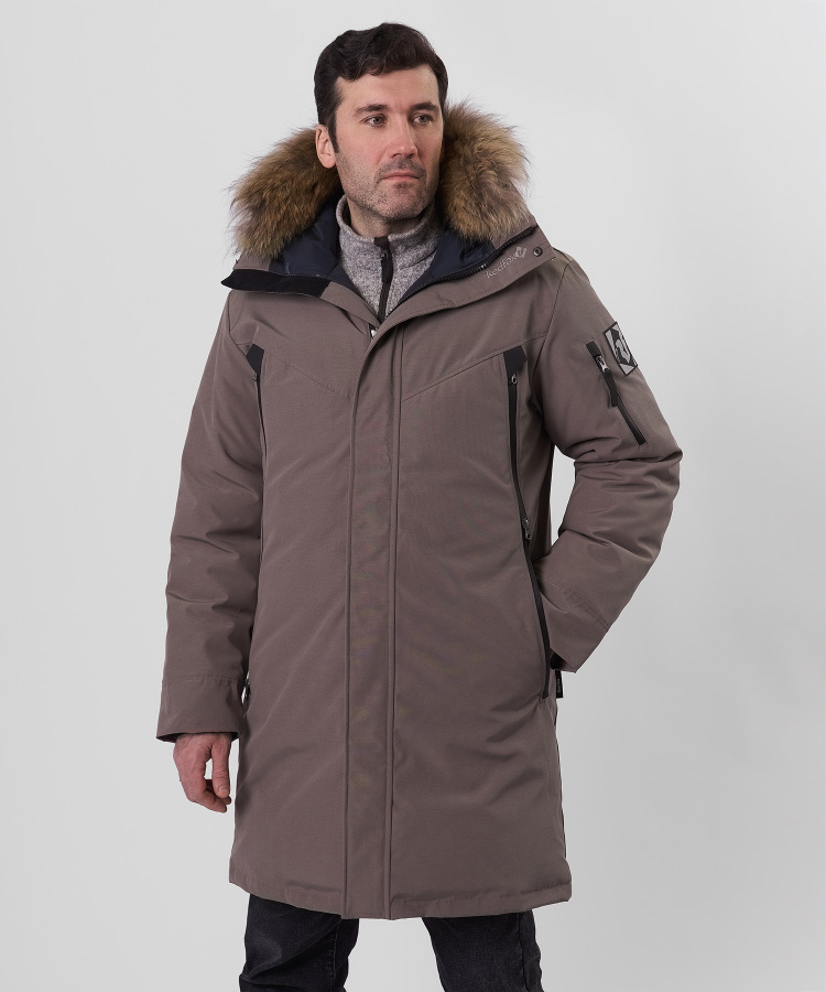 Полупальто пуховое Dikson IV Мужское (XXL, 4700/гранит, , , )