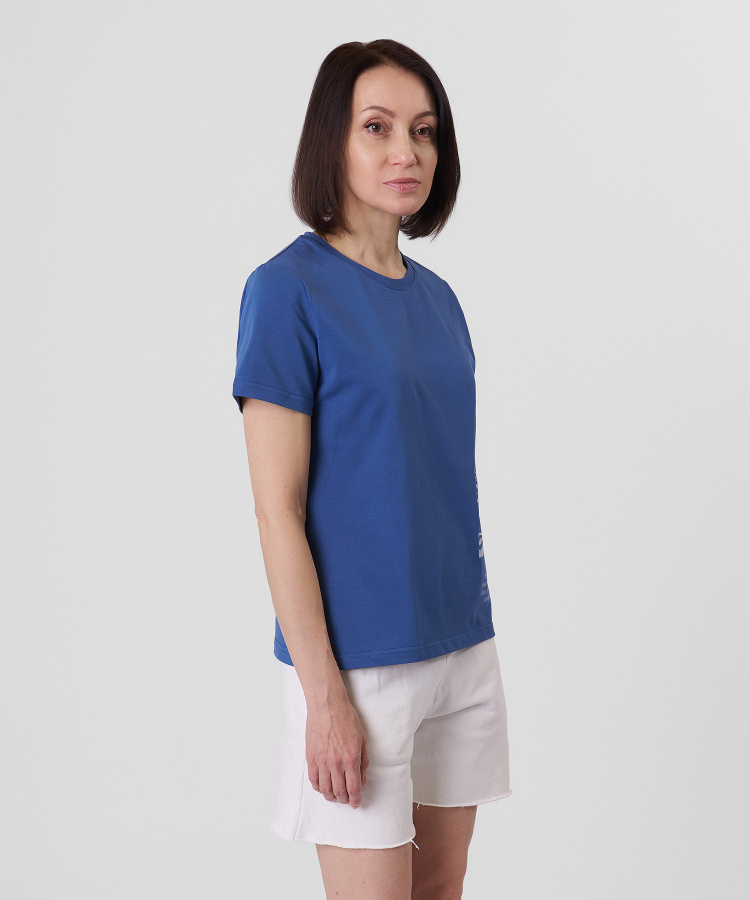 Футболка Memory Женская (XS, 9700/деним, , , , , )