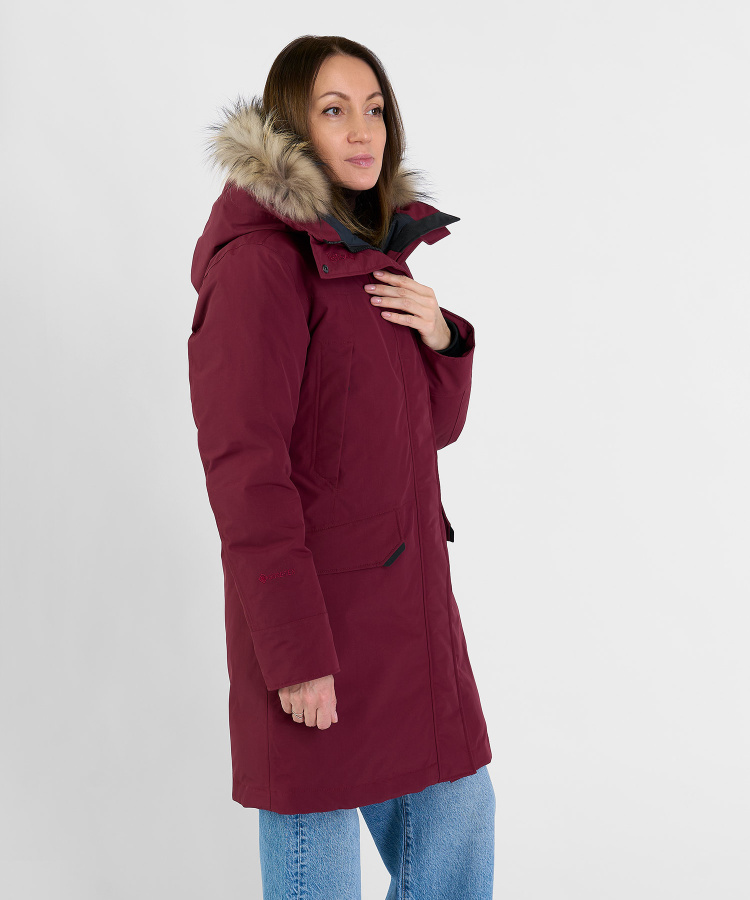 Полупальто пуховое Kodiak III GTX Женское (XS, 1100/бордовый, , , , , )