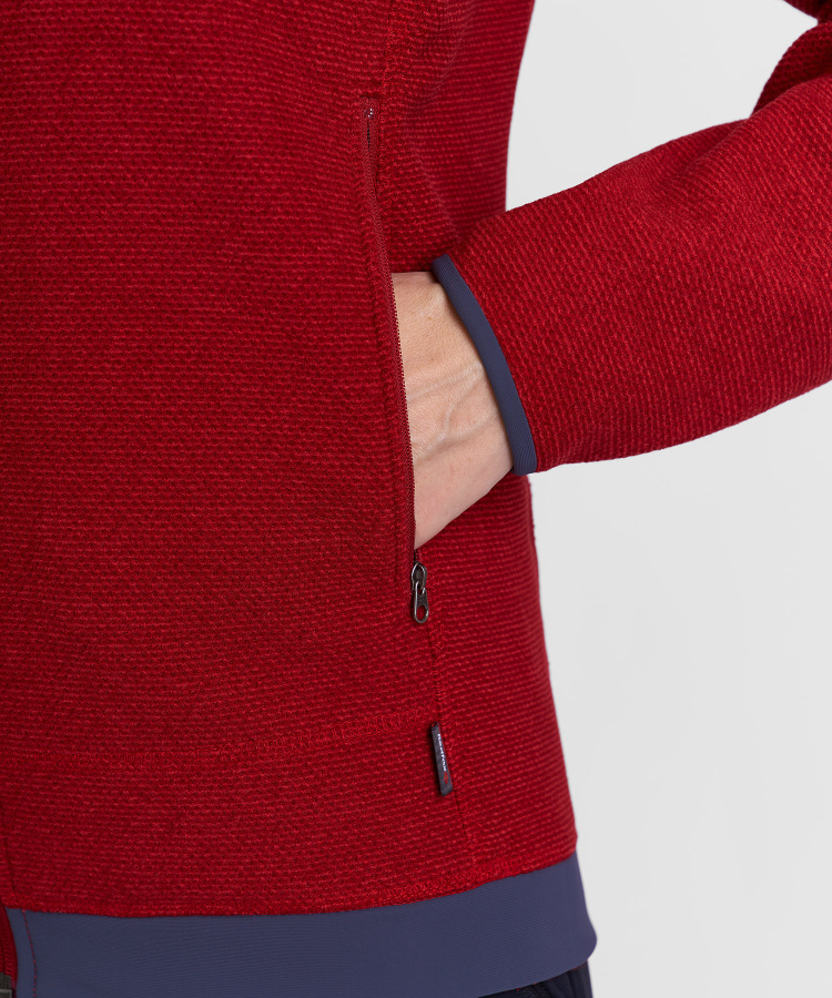 Джемпер Dolomite III Женский (XS, 1100/бордовый, , , , , )