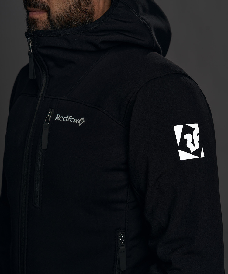 Куртка легкая Reine Мужская (XXL, 1088/черный/серо-синий, , , , , )