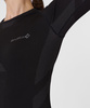 Первый слой фуфайка с длинным рукавом Active Seamless Женская (M-L, 1000/черный, , , , , )