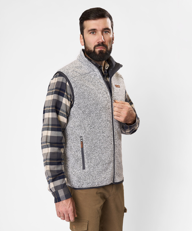 Жилет Tweed Мужской (XXL, 7000/св.серый, , , , , )