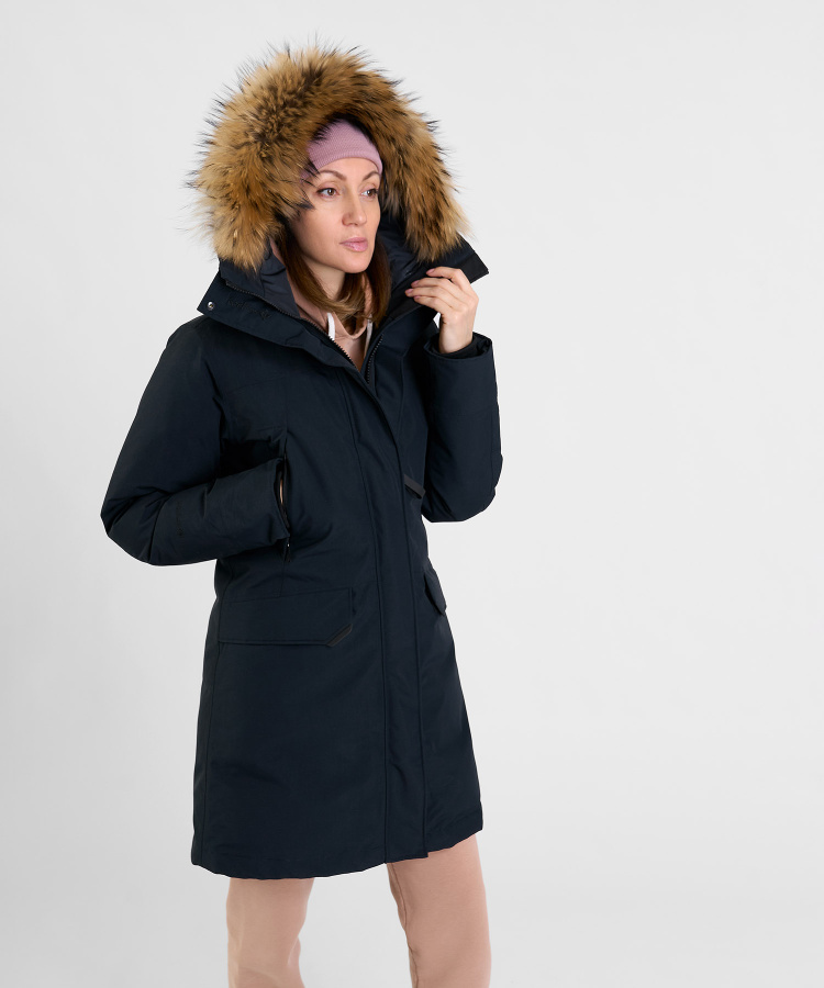 Полупальто пуховое Kodiak III GTX Женское (M, 1000/черный, , , , , )