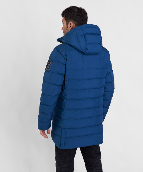 Пальто пуховое Siberia III Мужское (S, 9700/деним, , , , , )