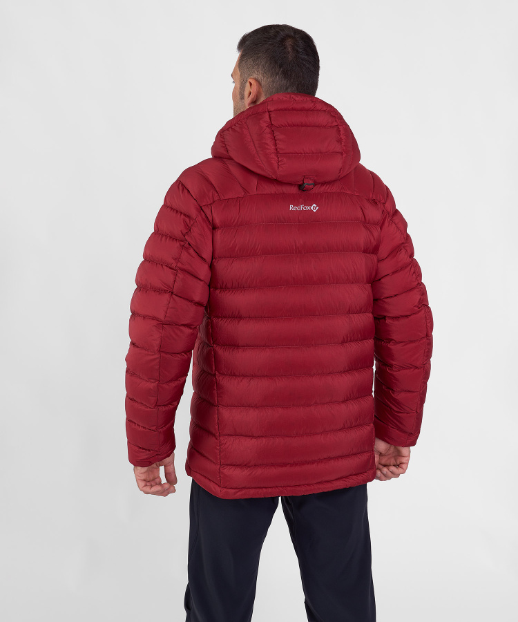 Куртка пуховая Flight Lite III Мужская (XL, 1200/т.красный, , , , , )