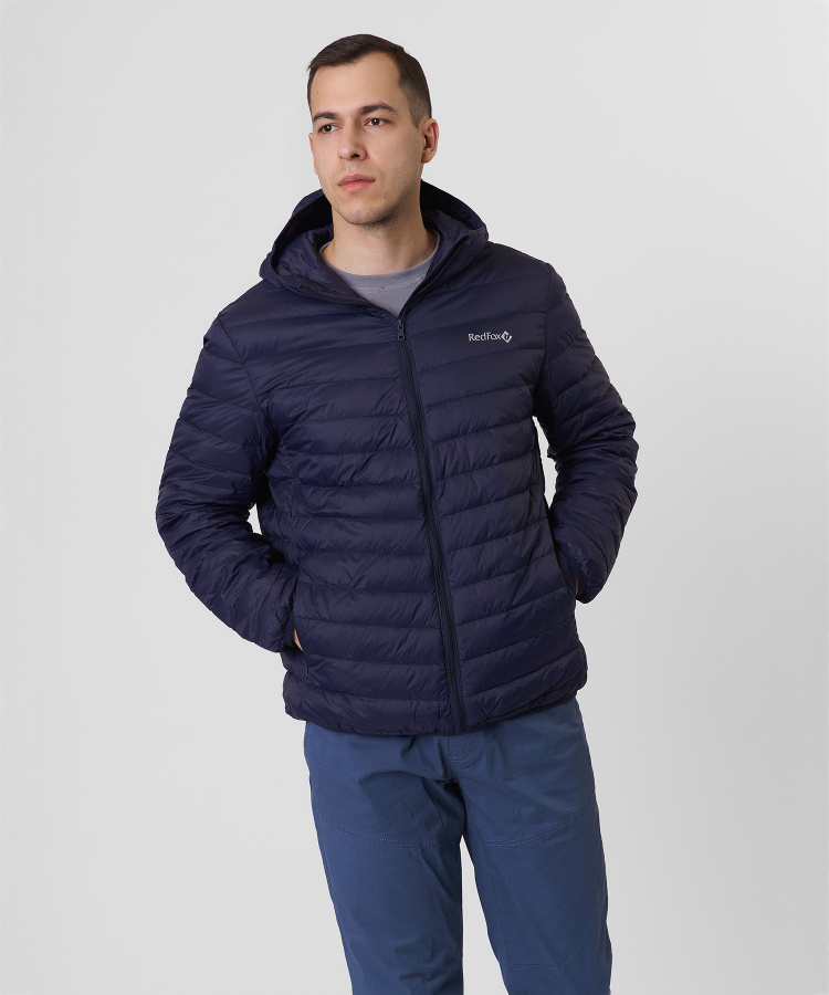 Куртка пуховая Town Мужская (M, 9100/т.синий, , , , , )