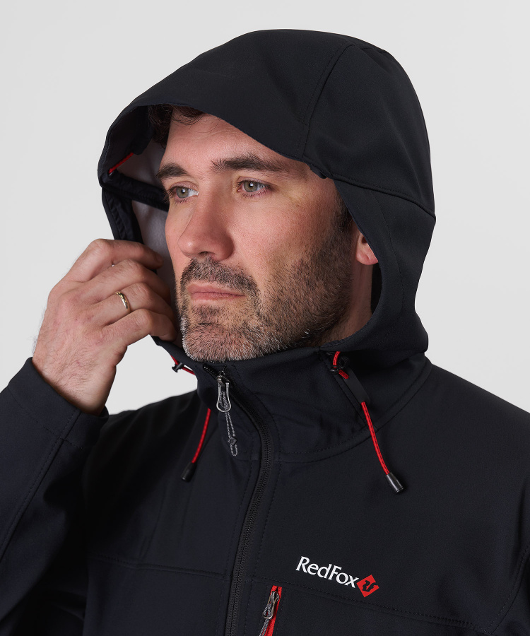 Куртка Yoho Softshell II Мужская (S, 1000/черный, , , , , )