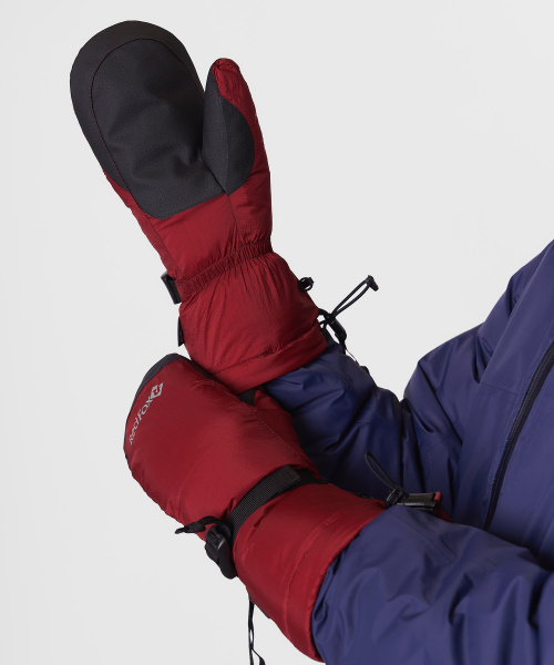 Рукавицы пуховые K2 Extreme II (S, 1210/т.красный/черный, , , )