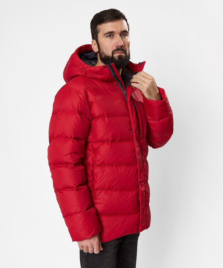 Куртка пуховая Myst Мужская (S, 1200/т.красный, , , , , )