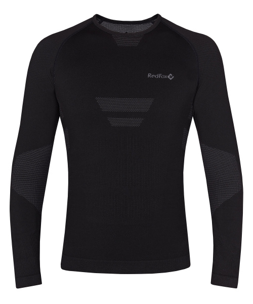 Первый слой фуфайка с длинным рукавом Active Seamless Мужская (L-XL, 1000/черный, , , , , )