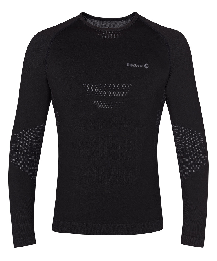 Первый слой фуфайка с длинным рукавом Active Seamless Мужская (L-XL, 1000/черный, , , , , )