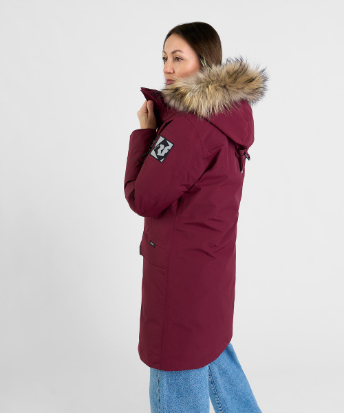 Полупальто пуховое Kodiak III GTX Женское (XS, 1100/бордовый, , , , , )