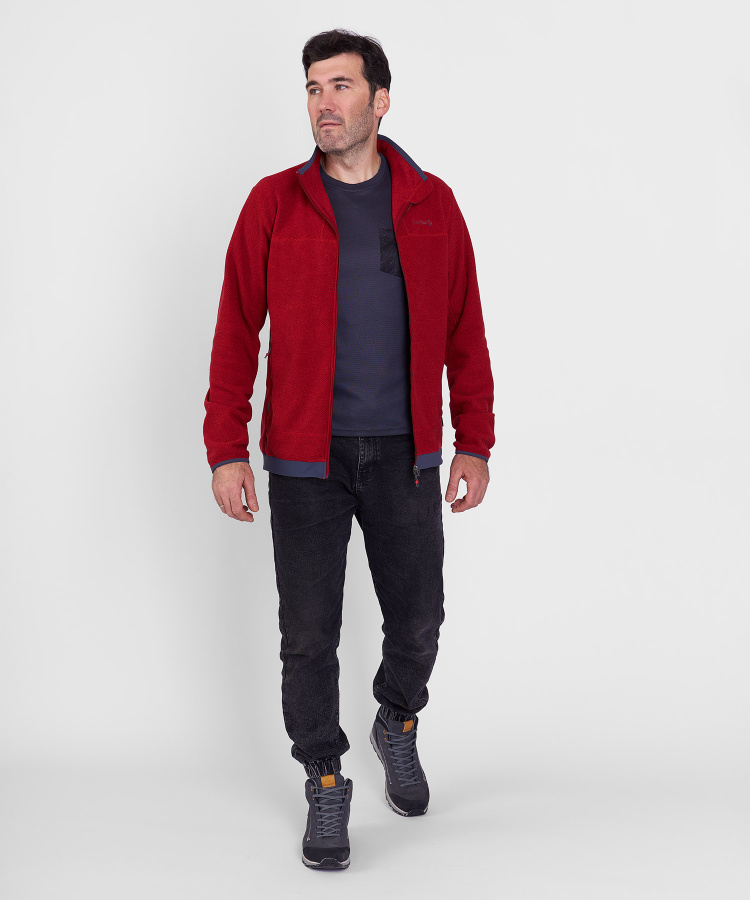 Джемпер Dolomite III Мужской (S, 1100/бордовый, , , , , )