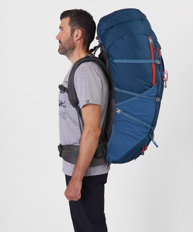 Рюкзак Makalu 85 V5 (, 8123/океан/оранжевый, , , , , )