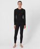 Первый слой фуфайка с длинным рукавом Active Seamless Женская (M-L, 1000/черный, , , , , )