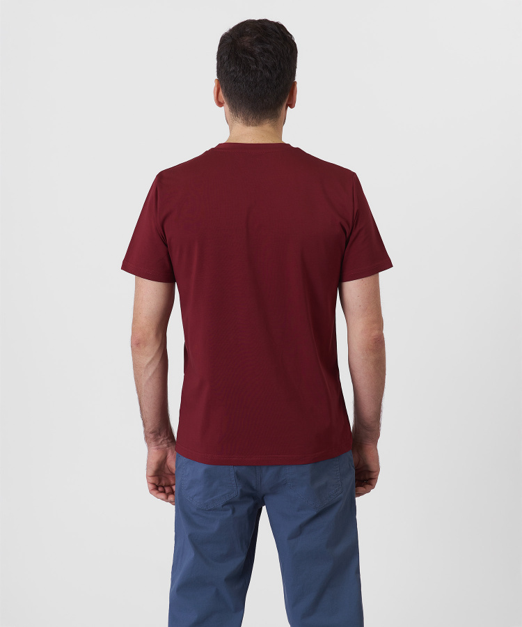 Футболка Sl Мужская (L, 1100/бордовый, , , , , )