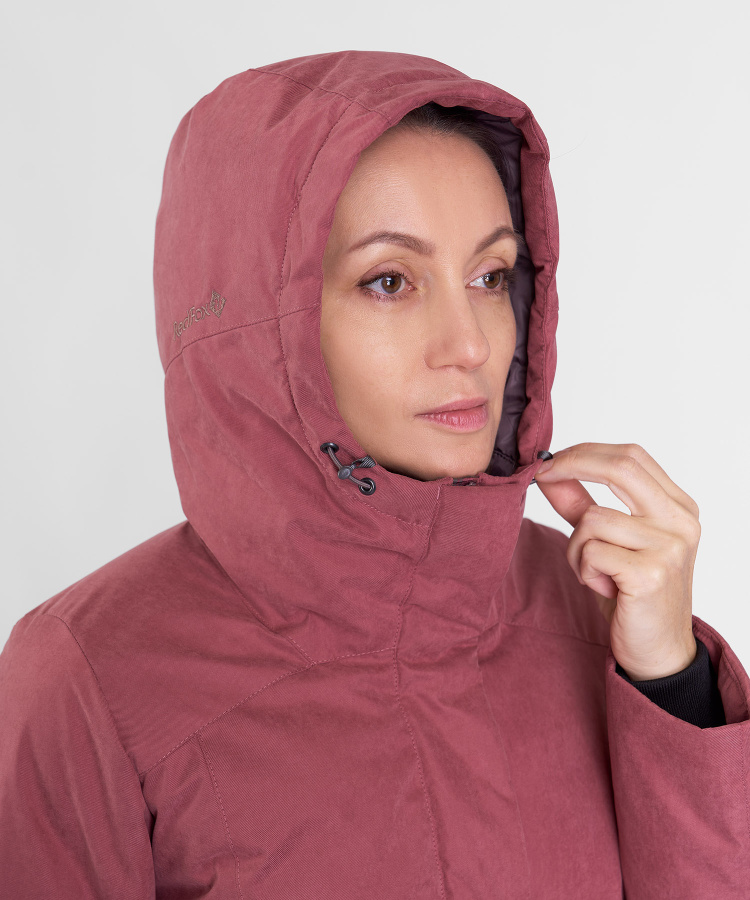 Пальто пуховое Urban Fox V Женское (XL, 1800/коричневая роза, , , , , )