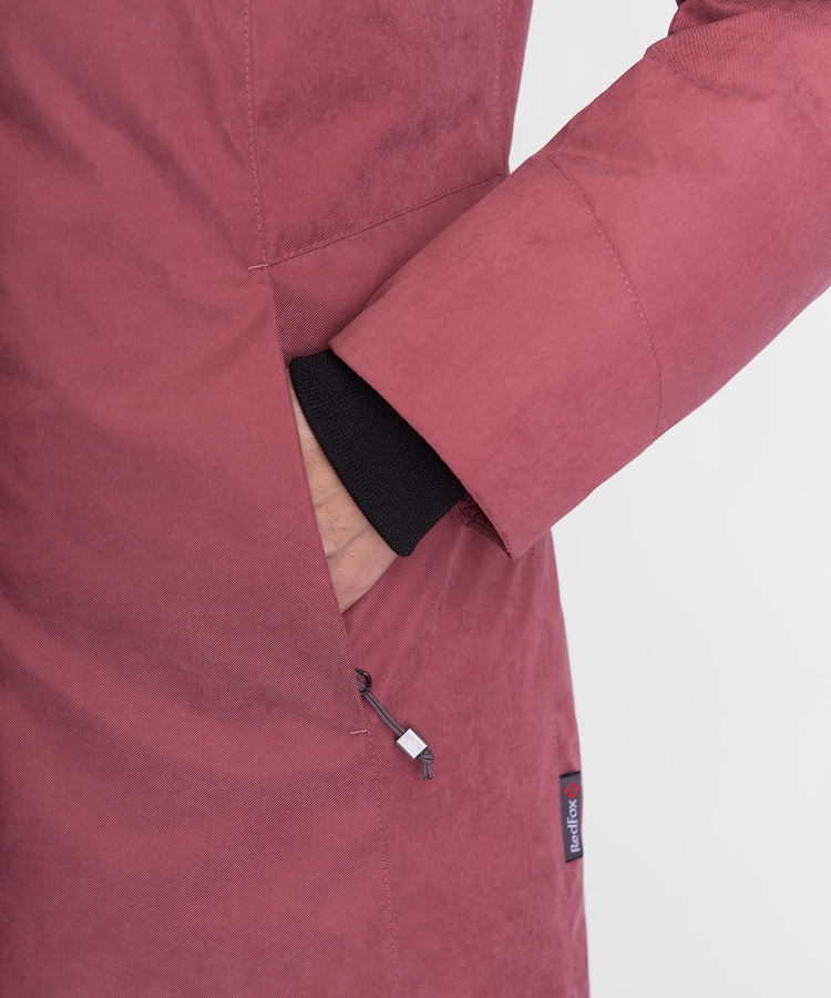 Пальто пуховое Urban Fox V Женское (XL, 1800/коричневая роза, , , , , )