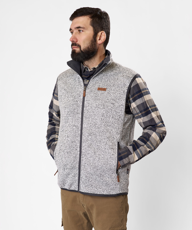 Жилет Tweed Мужской (XXL, 7000/св.серый, , , , , )