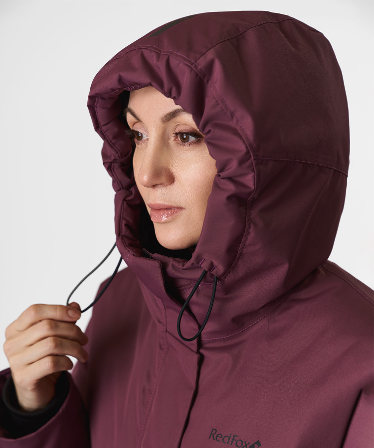 Пальто пуховое Urban Fox VI Женское (L, 1800/коричневая роза, , , , , )
