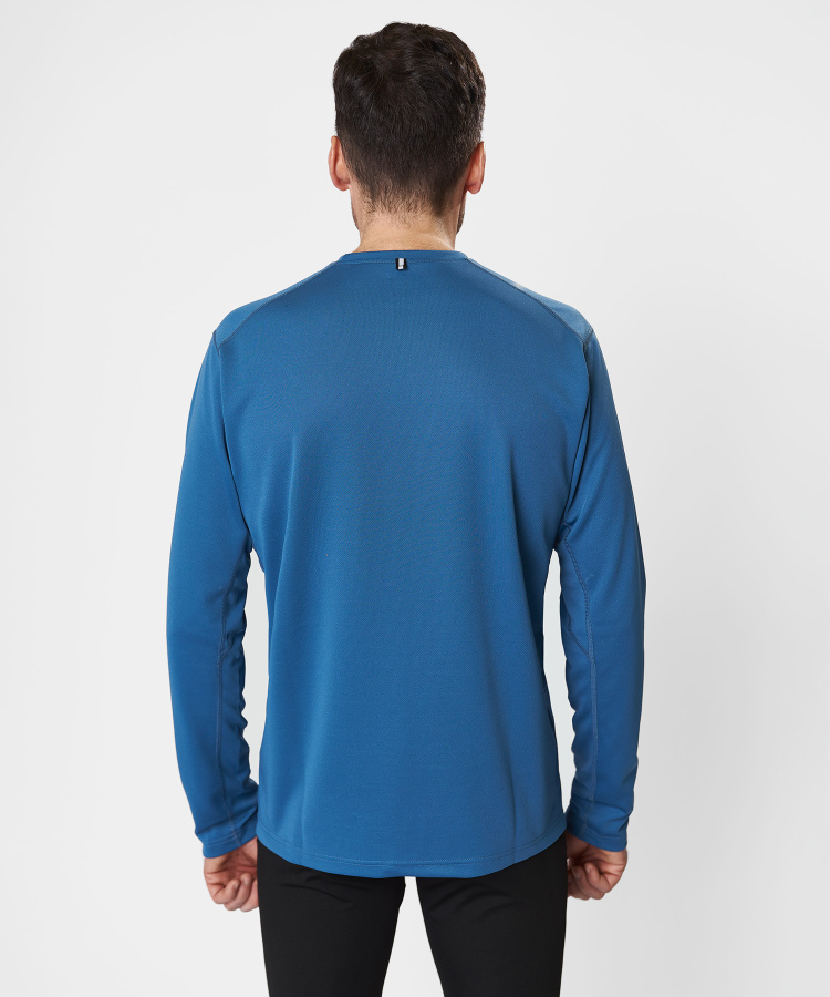 Футболка с длинным рукавом Workout Мужская (S, 9700/деним, , , , , )