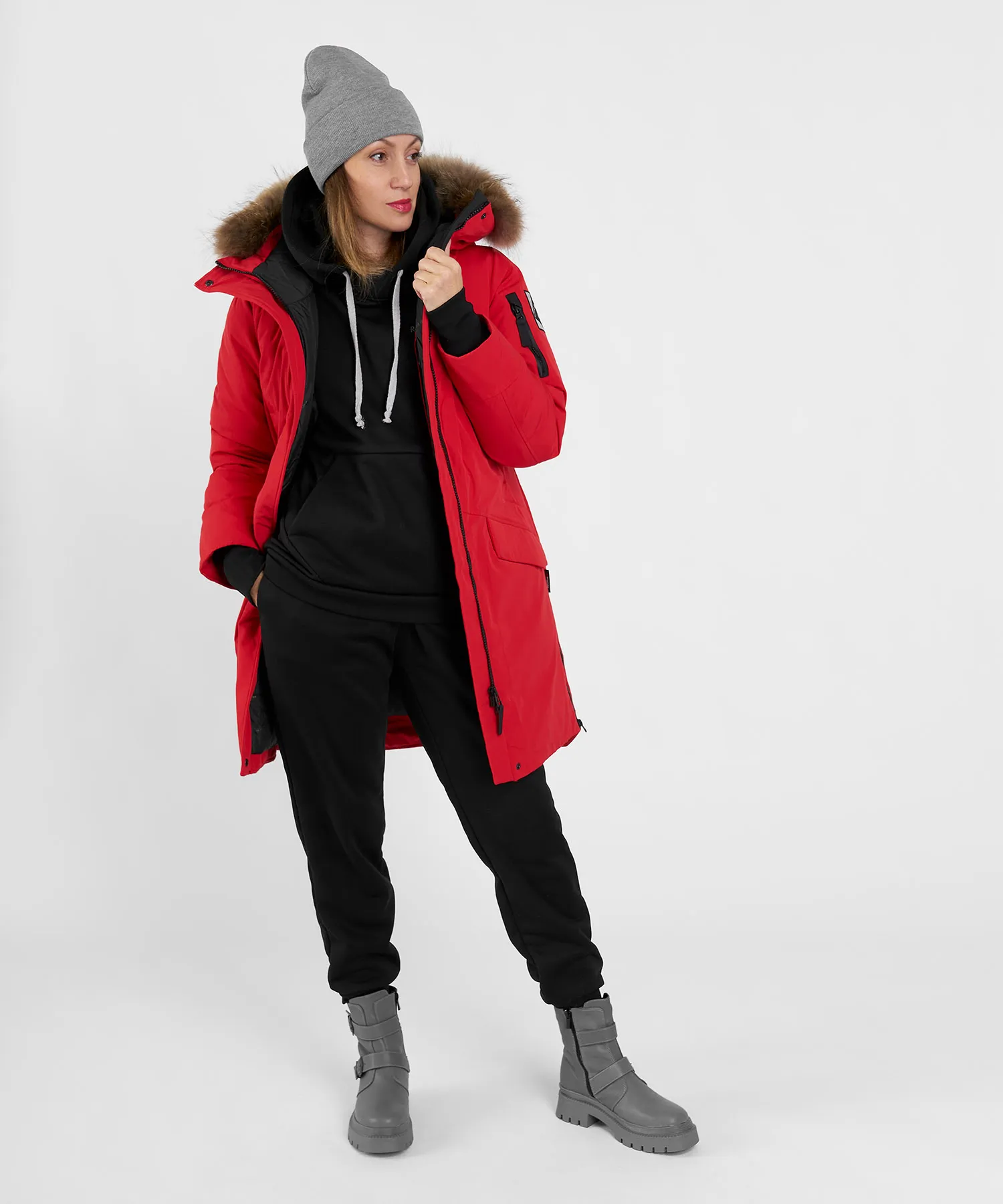 Женское пуховое полупальто Red Fox Arctica III
