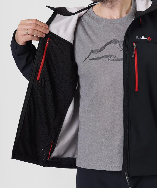 Куртка Yoho Softshell II Мужская (S, 1000/черный, , , , , )