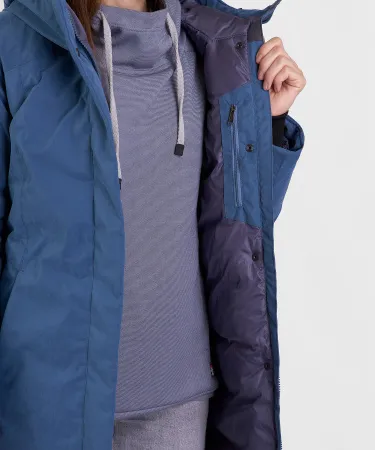 Пальто пуховое Urban Fox V Женское (XS, 9700/деним, , , , , )