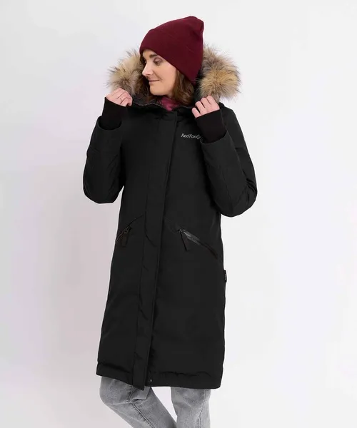 Полупальто пуховое Nyla III Женское (XS, 1000/черный, , , W23-24, , )